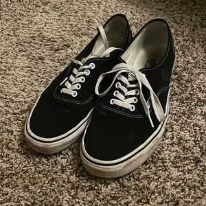 Good Condition Black Vans